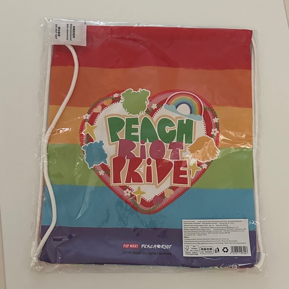Peach Riot Kids Drawstring Bag - Multicolor - Picture 2 of 2